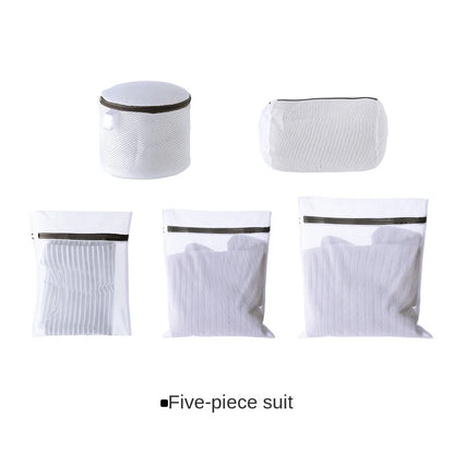 Laundry Bags Set for Washing Machine, Fine Mesh Oxford Fabric Wash Bags for Clothes, Underwear and Bras