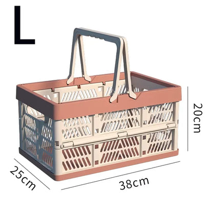 Folding Storage Cabinet – Installation-Free Storage Box Organizer for Living Room, Kitchen, Toys & Snacks