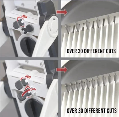 5-in-1 Multifunctional Vegetable Cutter, Household Kitchen Radish Grater, Slicer & Garlic Chopper Tool