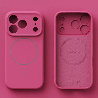 Magnetic Original Liquid Silicone For Magsafe Phone Case For iPhone 17 & 16 Series Skin Feel Soft Cover