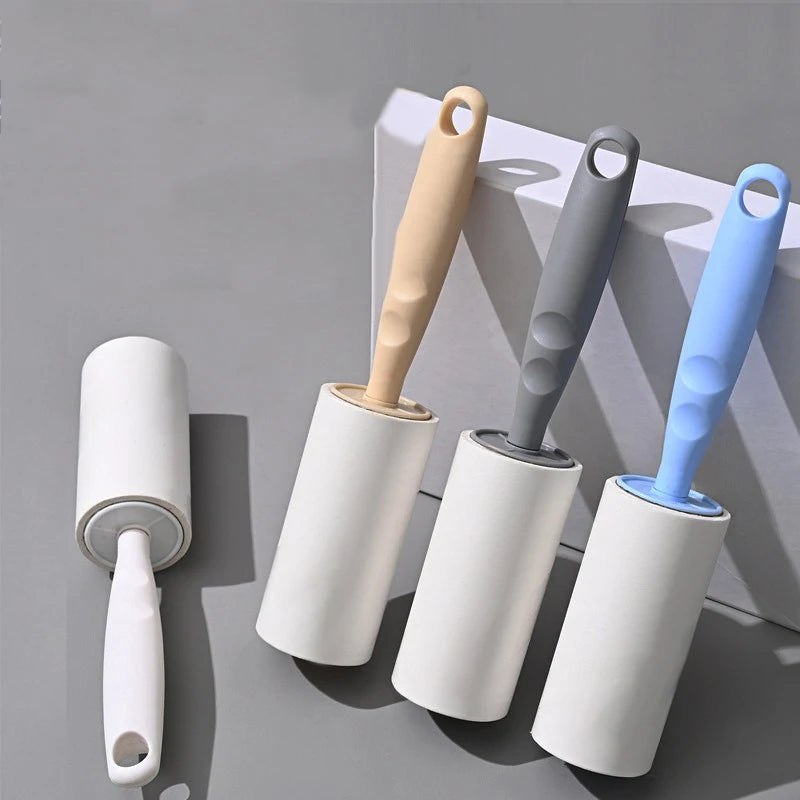 Lint Roller with Refills – Pet Hair Remover Brush for Clothes, Sofa, and Dust Cleaning