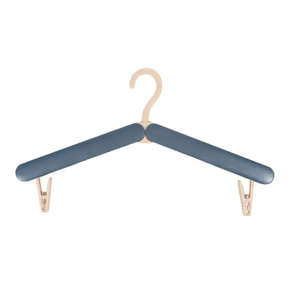 Travel Foldable Clothes Hanger – Portable Wardrobe Drying Rack for Outdoor Travel & Home Use