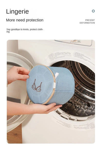 Bra Laundry Bag, Reusable Lingerie Washing Bag for Bras and Underwear, Thickened Polyester Protective Wash Bag