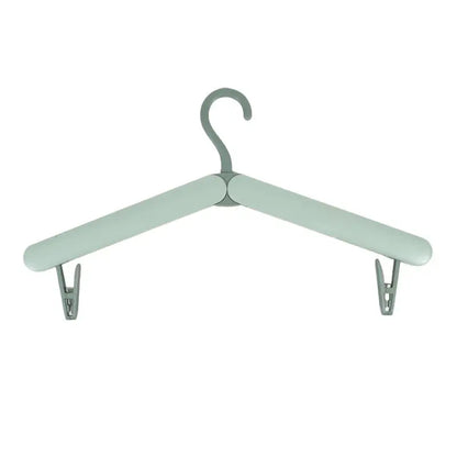 Travel Foldable Clothes Hanger – Portable Wardrobe Drying Rack for Outdoor Travel & Home Use