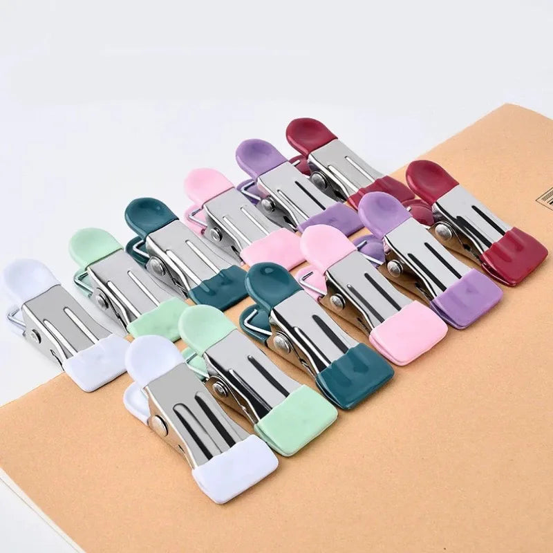 12–36PCS Plastic Clothes Pins with Storage Box, Multi-Purpose Laundry & Food Clips
