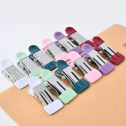 12–36PCS Plastic Clothes Pins with Storage Box, Multi-Purpose Laundry & Food Clips