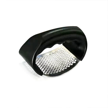 Stainless Steel Garlic Press Crusher – Manual Garlic Mincer & Chopping Tool for Kitchen