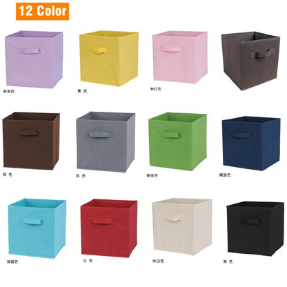 Non-Woven Fabric Storage Bin – Cabinet & Drawer Organizer for Clothes, Underwear & Toys