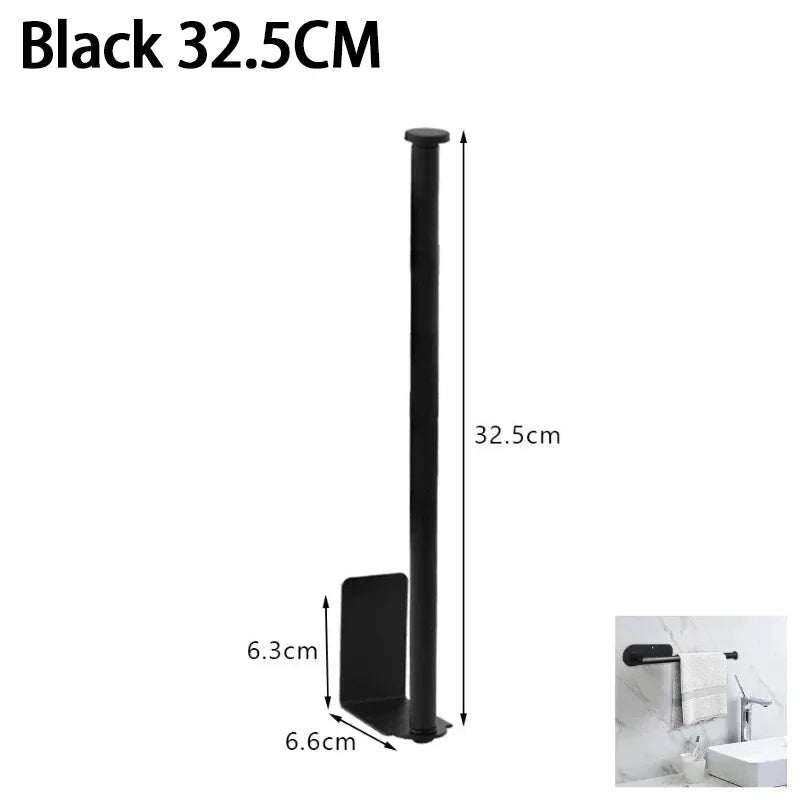 Stainless Steel Kitchen Towel Holder – Under Sink Paper Towel Holder & Storage Rack Organizer