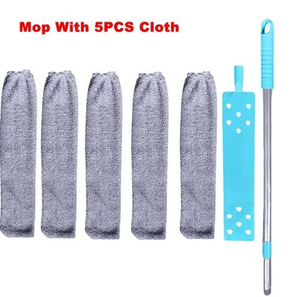 Long Handle Mop Telescopic Duster Brush – Gap Dust Cleaner for Bedside, Sofa, and Home Cleaning