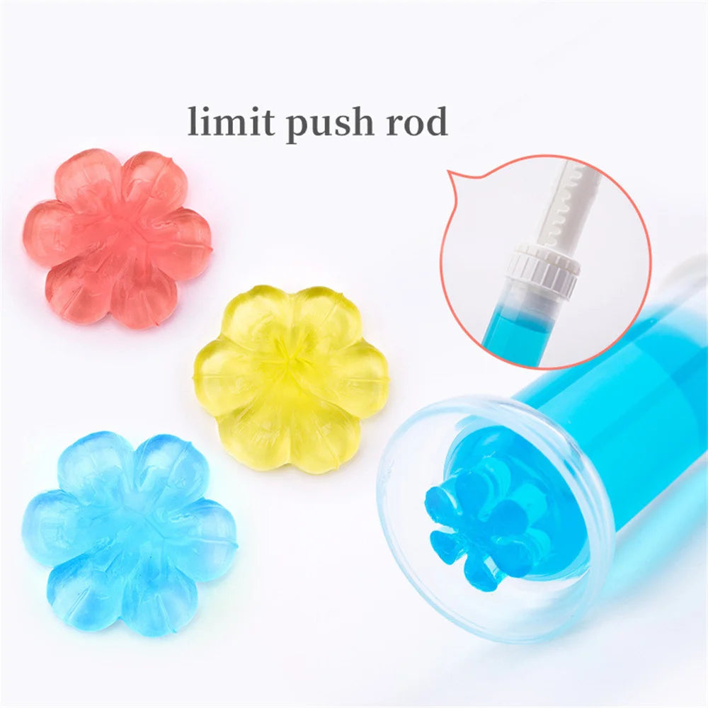 Multipack Flower Aroma Toilet Cleaning Gel – Toilet Deodorant Cleaner for Odor Removal, Household Cleaning Supplies