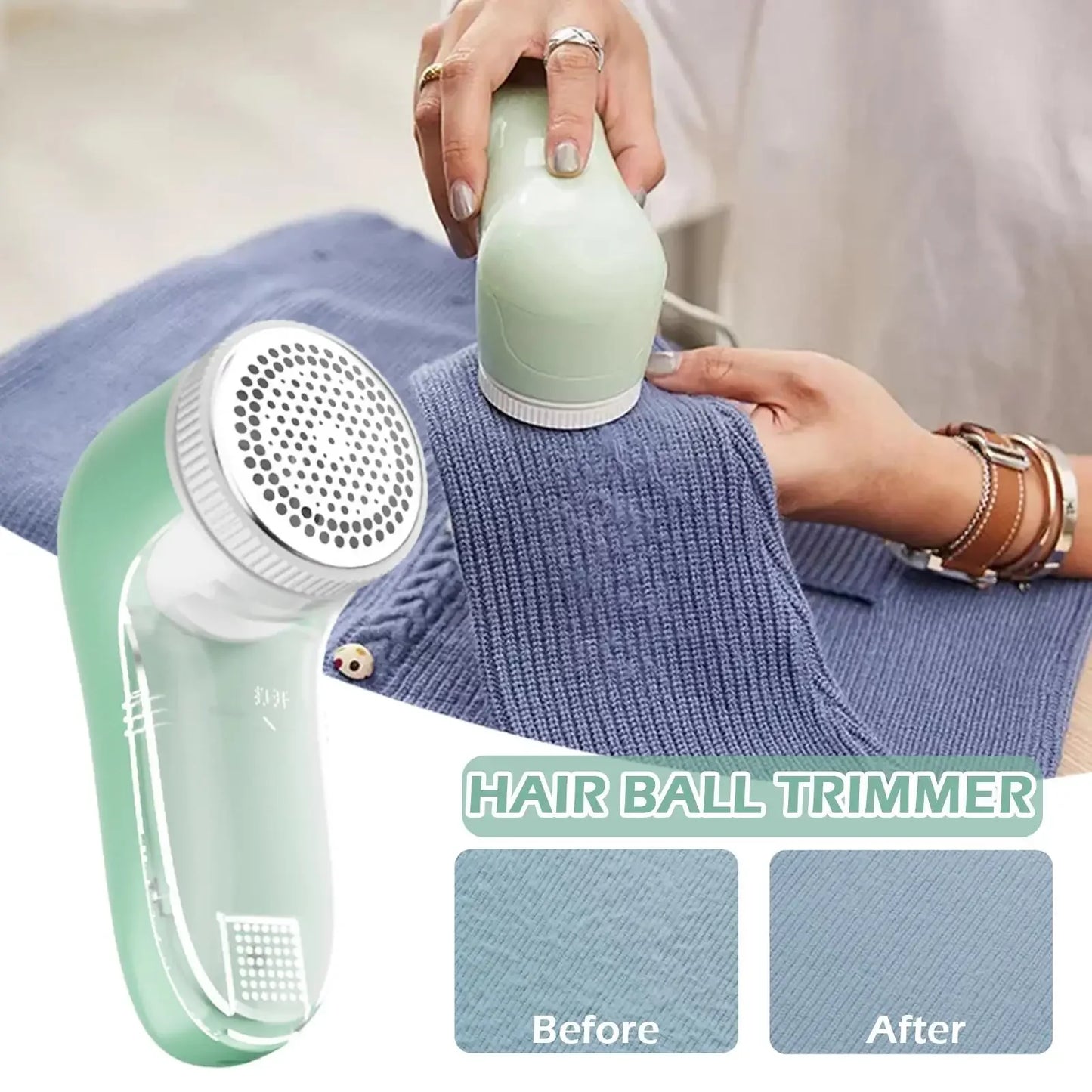Professional Fabric Lint Remover – Portable Electric Clothing Shaver for Household Fabric Cleaning