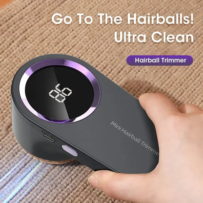 Electric Lint Remover with Digital Display – Multifunction Pellet and Fluff Remover Clothes Shaver for Sweaters
