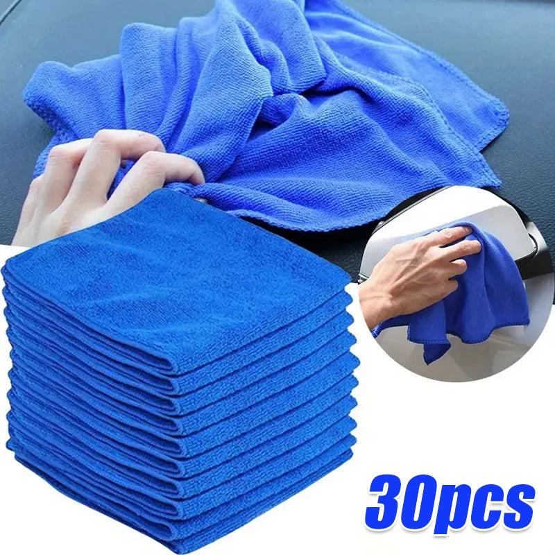 Microfiber Towels for Car Wash – Auto Detailing Drying Cloth Household Cleaning and Polishing Towels