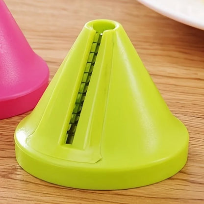 Kitchen Rotating Shredder – Manual Spiral Peeler Vegetable Slicer for Fruit, Potato, and Radish