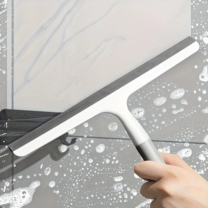 Silicone Shower Scraper Cleaner – Multi-Purpose Squeegee Glass, Floor, and Window Cleaning Tool