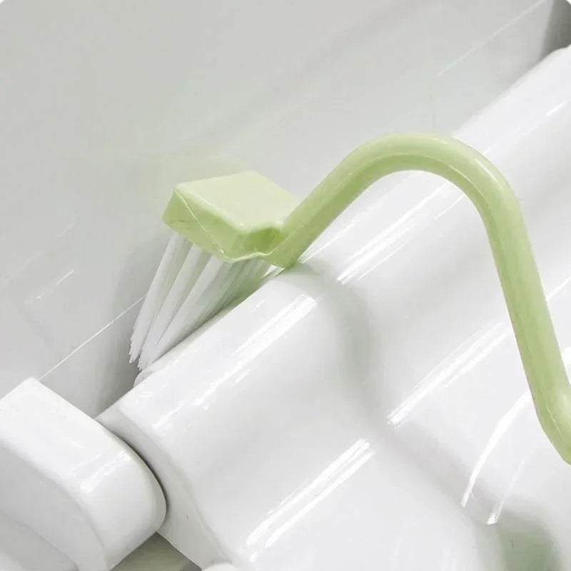 Curved Toilet Brush with Long Handle – Toilet Cleaning Brush for Household Deep Cleaning Bathroom Accessory
