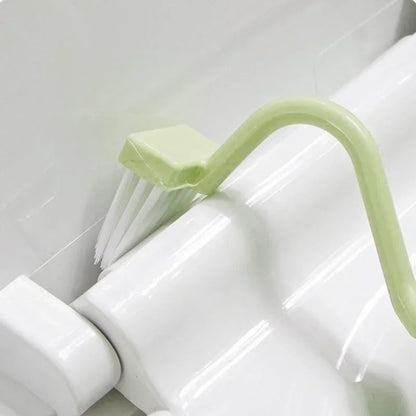 Curved Toilet Brush with Long Handle – Toilet Cleaning Brush for Household Deep Cleaning Bathroom Accessory