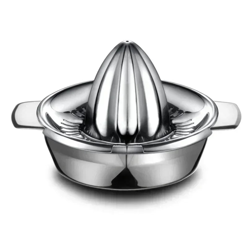 304 Stainless Steel Manual Fruit Juicer – Portable Lemon & Orange Hand Press Juicer for Kitchen