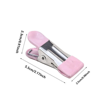 12–36PCS Plastic Clothes Pins with Storage Box, Multi-Purpose Laundry & Food Clips