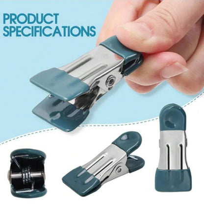 12–36PCS Plastic Clothes Pins with Storage Box, Multi-Purpose Laundry & Food Clips