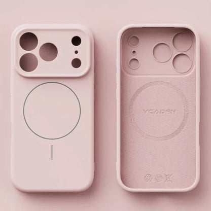 Magnetic Original Liquid Silicone For Magsafe Phone Case For iPhone 17 & 16 Series Skin Feel Soft Cover