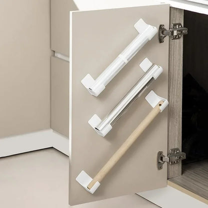 2/4PCS Wall Mounted Trash Bag Holder – Garbage Bag Storage Box & Plastic Film Dispenser for Kitchen