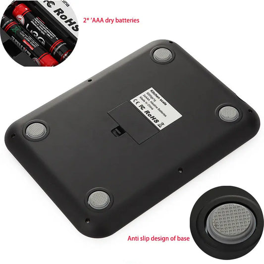 Kitchen Digital Scale – Smart Electronic Food and Coffee Scale with Stainless Steel Design for Cooking and Baking