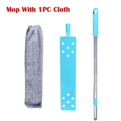 Long Handle Mop Telescopic Duster Brush – Gap Dust Cleaner for Bedside, Sofa, and Home Cleaning