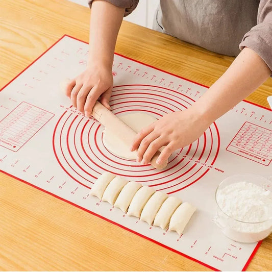 UNTIOR Silicone Baking Mat – Non-Stick Kneading Pad Dough Mat for Pizza, Cake, and Cooking
