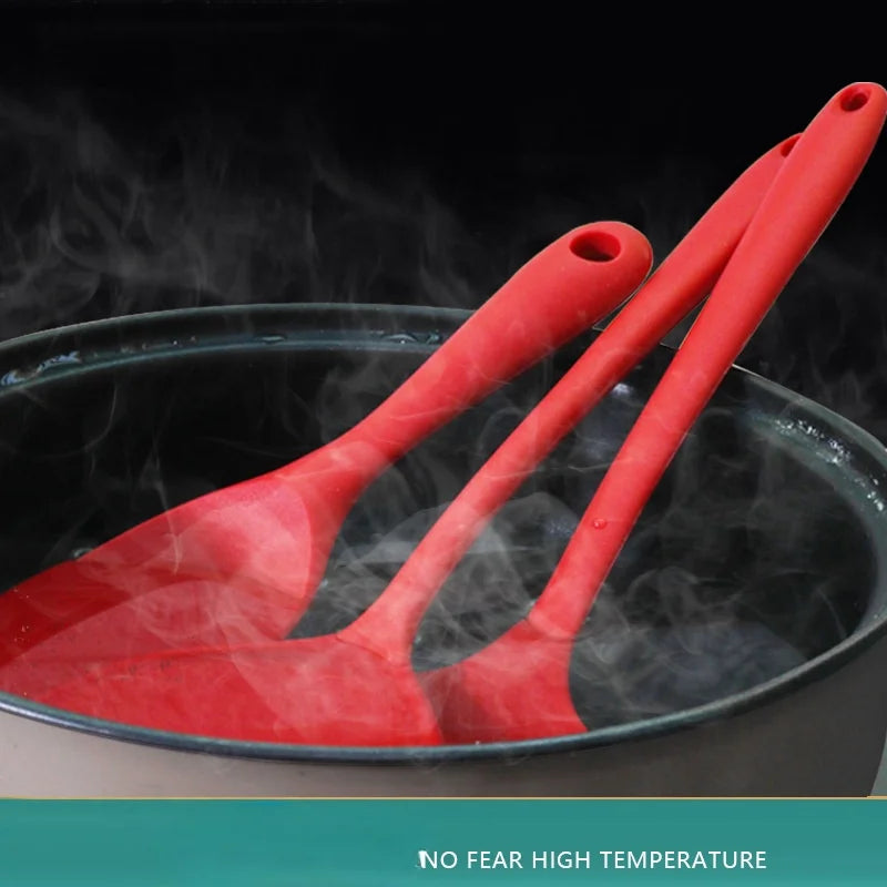 10PCS Silicone Kitchen Utensil Set, Heat-Resistant Cooking & Baking Tools, Non-Stick Spatula Spoon Scraper Set