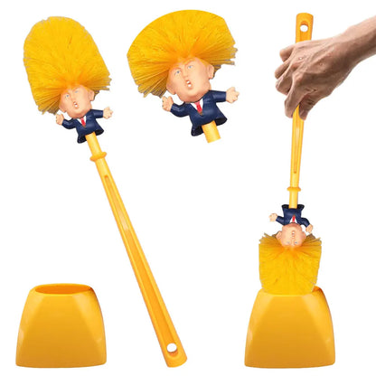 Funny Toilet Cleaning Brush – Novelty Duck Bathroom Toilet Brush with Holder, Fun Household Accessory