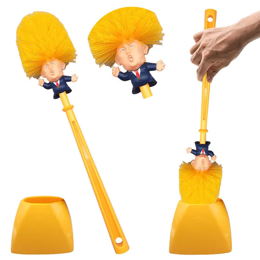 Funny Toilet Cleaning Brush – Novelty Duck Bathroom Toilet Brush with Holder, Fun Household Accessory
