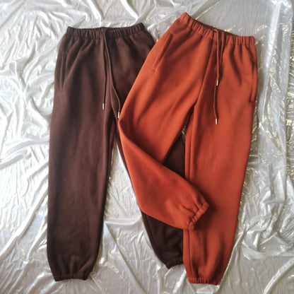 Women’s Fleece Hoodie and Jogger Pants 2-Piece Tracksuit Set, Warm Solid Color Sweat Suit for Fall and Winter Casual Sports Outfit