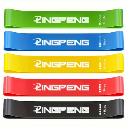 5/1Piece Resistance Band Set - Get Fit with Different Levels of Exercise for Men & Women Gym Resistance Bands Yoga Rubber Bands Elastic Workout Equipment Rubber Elastic Bands for Strength Training Fitness Equipment