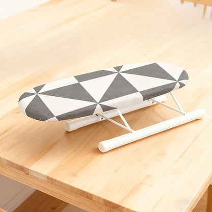 1pc Portable Tabletop Ironing Board with Folding & Heavy-Duty Iron Rest - Small Space-Saving Iron Board Suitable for, Travel, Apartments - Compact Ironing Station with Non-Slip Feet & Cover