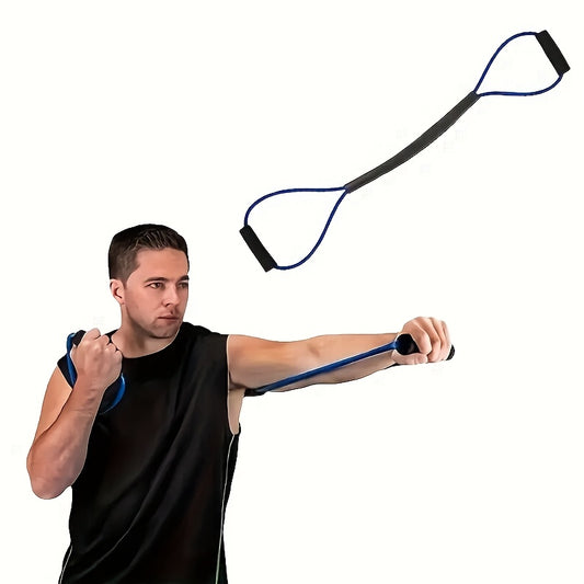 Training with Rubber Resistance Bands for Figure-Eight Boxing: Suitable for Outdoor Fitness for Both Men And Women, Karate, Boxing, Taekwondo, Indoor Workouts, Leg And Arm Training, As Well As Yoga And Pilates! Boxing Trainin