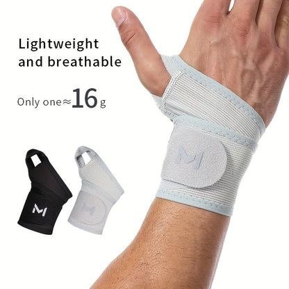 1pc of New Summer Thumb Buckle Wrist Support, Made of More Breathable And Softer Fabric, Suitable for Gifts on Valentine'S Day, Christmas, And Thanksgiving
