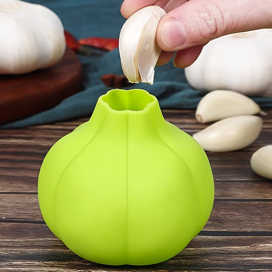 1pc Silicone Garlic Peeler, Suitable for Kitchen Food Garlic Peeling Tool, Simple Convenient Quick Easy Peeling Easy to Clean Kitchen Gadget, Portable Garlic Peeler for Outdoor Travel