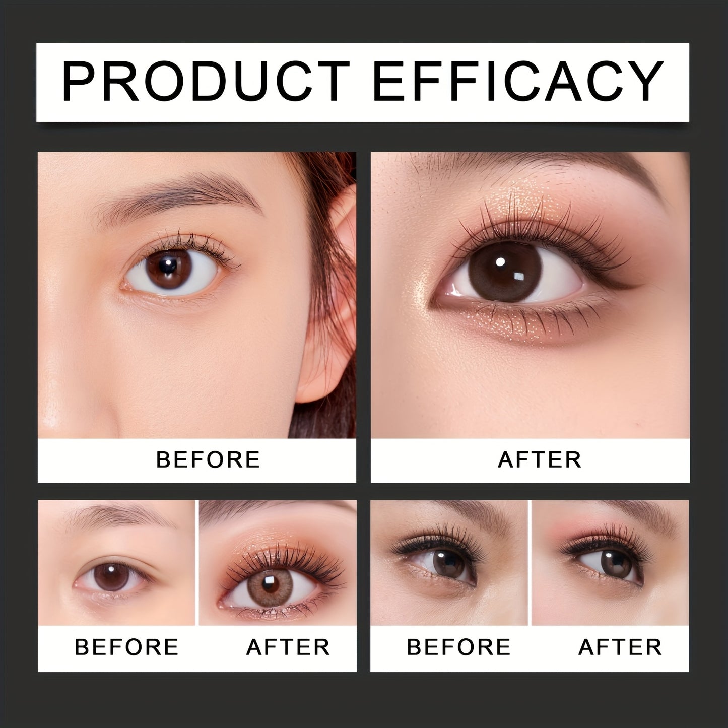 Eye Makeup Assistant - 2 Special Eyeshadow Brushes, Eyeshadow Tools, Quick Makeup Templates, Eyeshadow Molds, Suitable for Female Beginners, Help You Achieve Professional Effects with Minimal Effort, Make Up Anytime and Anywh