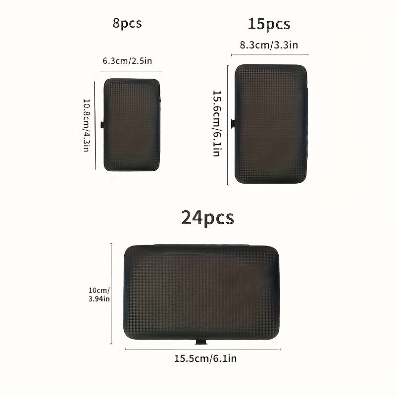 8/15/24 classic black series nail care sets, travel manicure pedicure sets, including nail clippers, cuticle trimmers, tweezers-sharp blades, precise trimming, and essential beauty tools for finger and toenail care-family hyd