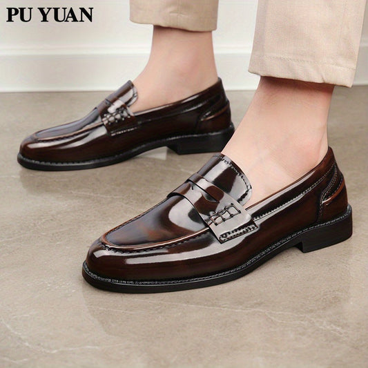 Men's Large Size Business Formal Stylish Casual Loafers, Suitable for Office And Daily Outings 8661