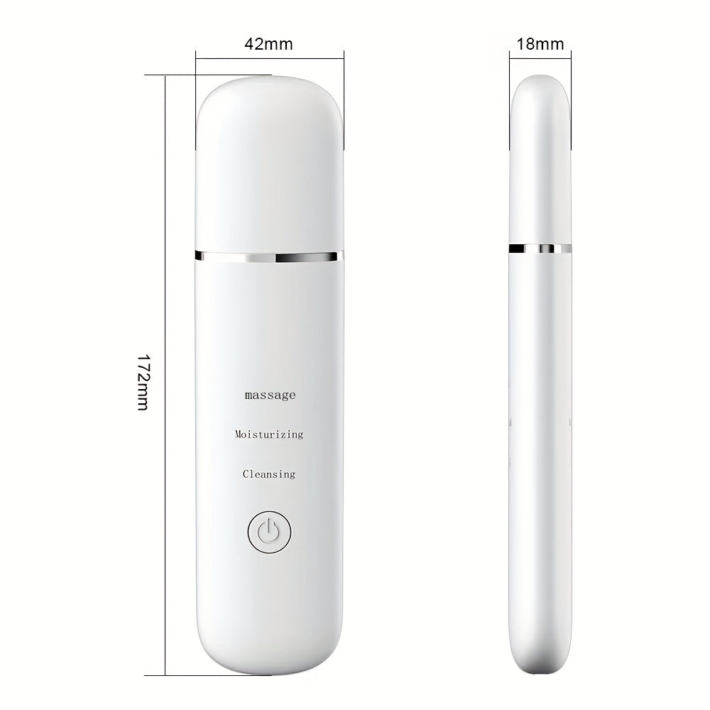 Home Use Facial Pore Cleaner Deep Cleansing Peeling Skin Scrubber Face Spatula, Skin Spatula Cleanser, Skin Spatula for Face, Facial Spatula Cleansing Electric Pore Cleanser Skin Shovel Machine