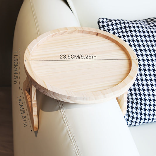 A Stable Sofa Armrest Table: 1 Tray Armrest Table Clamp, Suitable for Tray Sofa Tables, Perfect for Small Spaces, Automatically Secures The Tabletop, a Great Gift for Family And Friends!