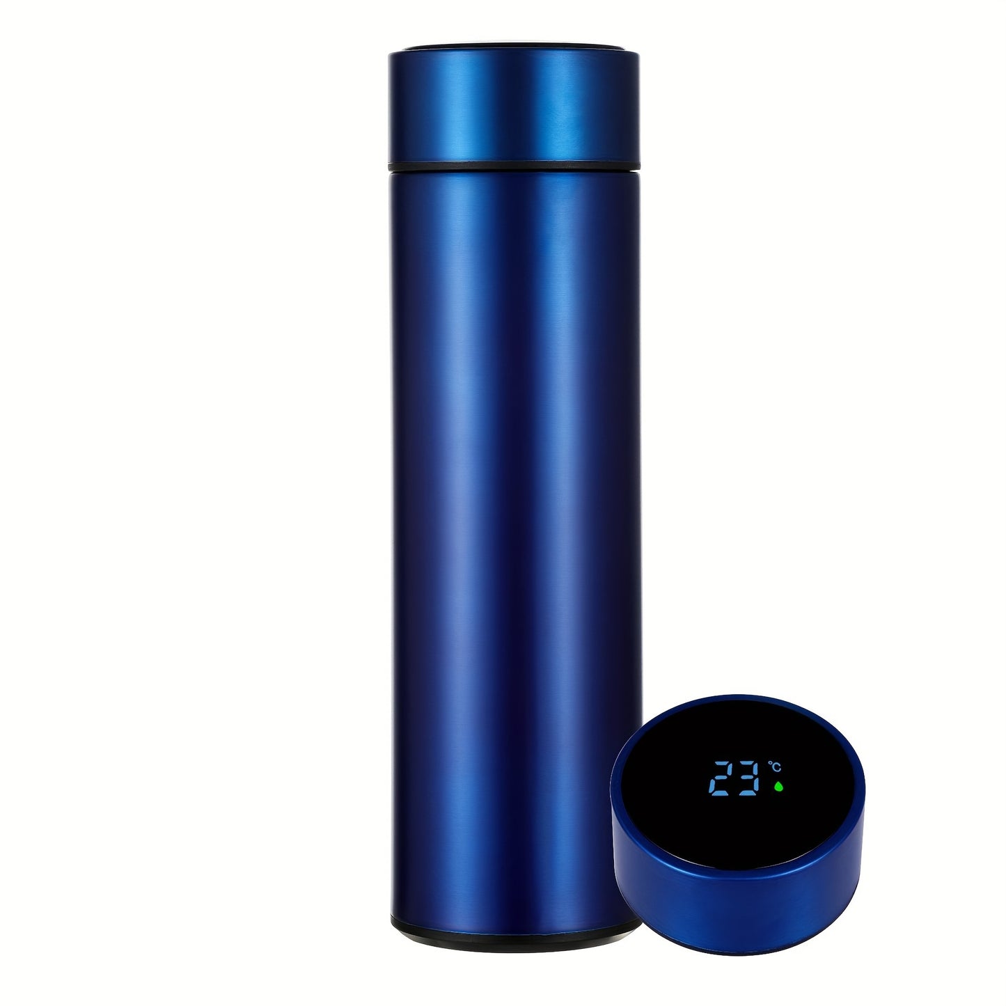 A Smart Temperature Display 304 Stainless Steel Thermos, Sports Cup with LED Touch Screen, Portable for Outdoor Leisure, Straight Water , Thermal Cup with Long-Lasting Insulation And Vacuum Heat Retention