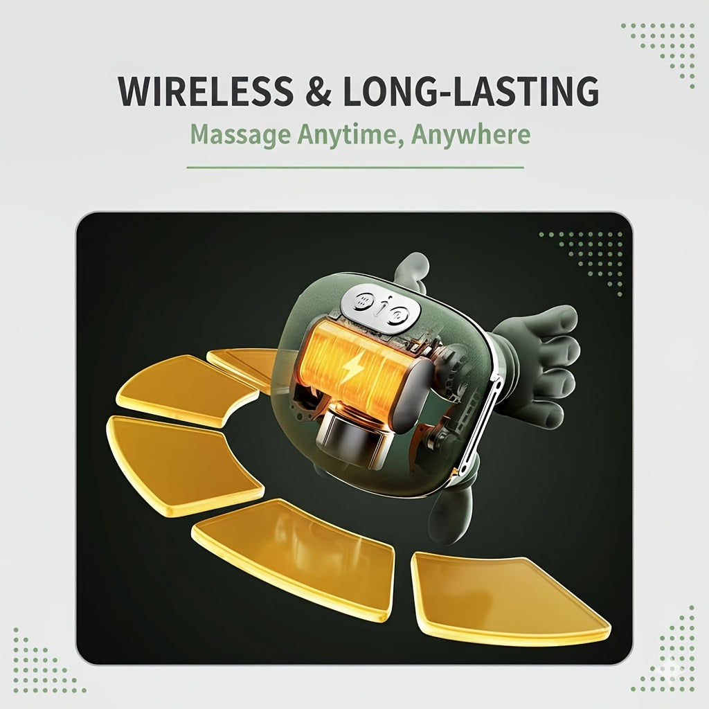 4D Neck Massager for Deep Kneading, Multifunctional Portable Electric Massage Pillow for Neck, Shoulders, And Back; a Portable Device for Deep, Perfect As a Birthday Or Christmas Gift for Your Girlfriend, Boyfriend, Or Parent