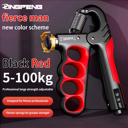 Counting Grip Strength Device, Arm Strength Fitness Device, Rehabilitation Training Exercise Device, Five-finger Grip Strength Device