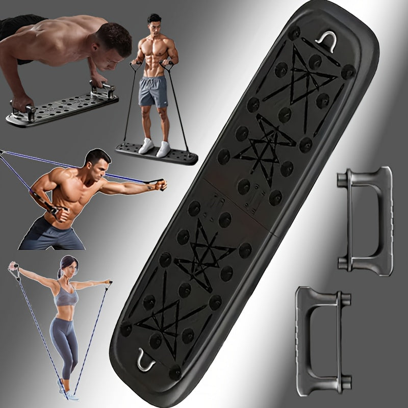 3/5pcs Heavy-Duty Push-Up Board - Adjustable Push-Up Stands, Multi-Angle Push-Up Frame, Suitable for Chest, Shoulders, Back, And Core Muscle Workouts - Home Fitness Equipment, Compatible with Pull-Ups, Chin-Ups