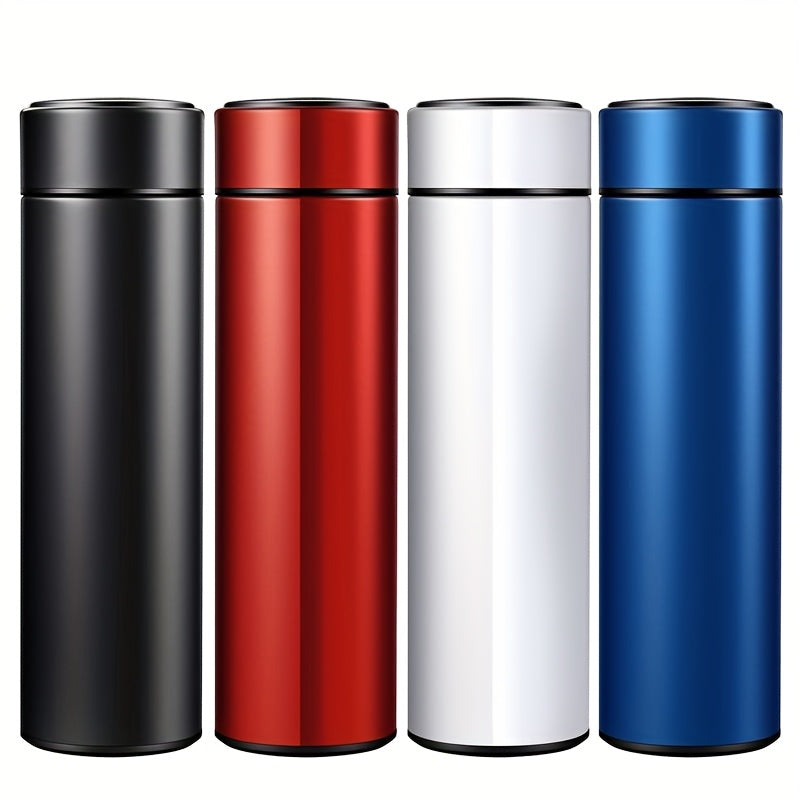 A Smart Temperature Display 304 Stainless Steel Thermos, Sports Cup with LED Touch Screen, Portable for Outdoor Leisure, Straight Water , Thermal Cup with Long-Lasting Insulation And Vacuum Heat Retention
