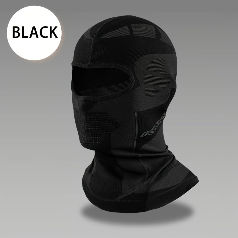 Windproof Thermal Ski & Motorcycle  Mask - Full Face & Head Cover for Men & Women, Cold Weather Riding Gear, Winter Sports with Adjustable Fit, Windproof Fabric (No Power Required) - Skiing, Snowboarding, Motorc